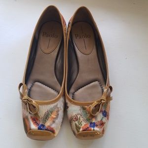 Multi flower flats fabric wood heal